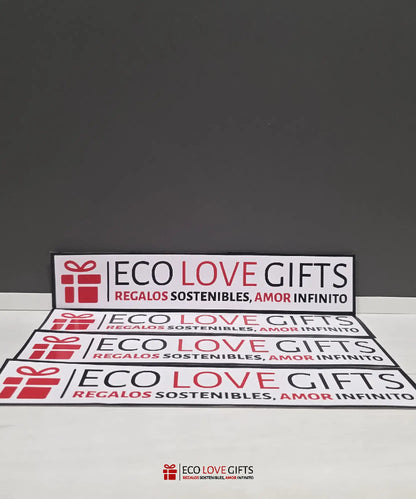 Conjunto de 10 Pegatinas Personalizables - Eco Love Gifts